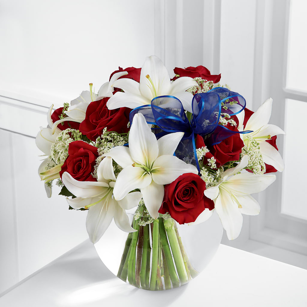 Independence Bouquet – HEARTS & FLOWERS FLORIST, Pine Bush NY