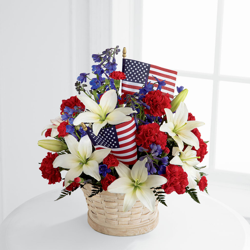 American Glory Bouquet – HEARTS & FLOWERS FLORIST, Pine Bush NY