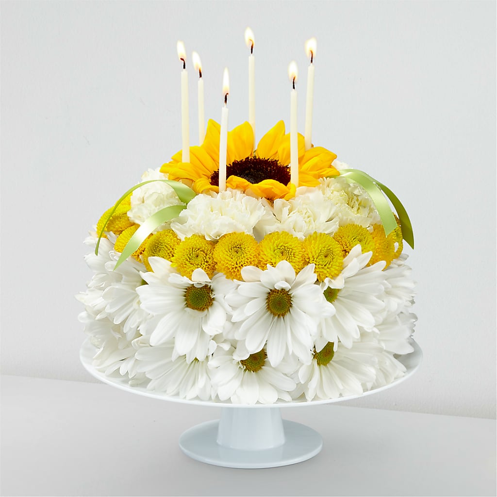 Birthday Smiles Floral Cake – HEARTS & FLOWERS FLORIST, Pine Bush NY