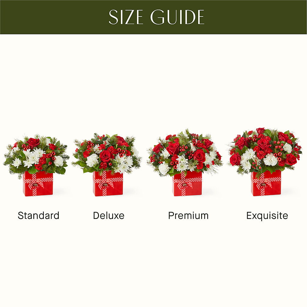 Presents Under the Tree Bouquet – HEARTS & FLOWERS FLORIST, Pine Bush NY