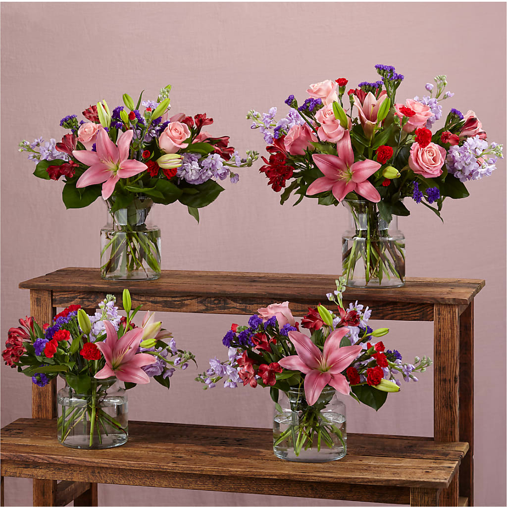 Romantique Bouquet – HEARTS & FLOWERS FLORIST, Pine Bush NY