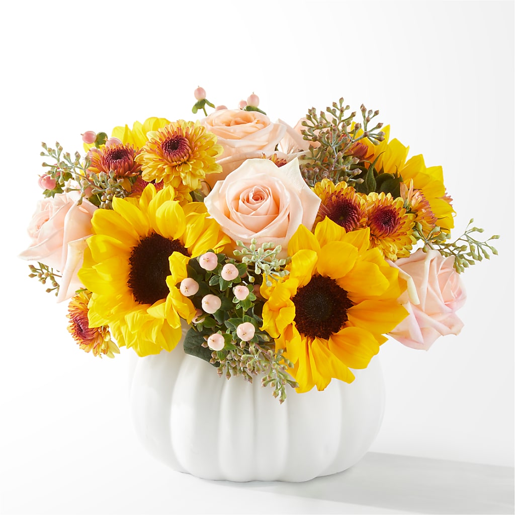 Pumpkin to Talk About Bouquet – HEARTS & FLOWERS FLORIST, Pine Bush NY