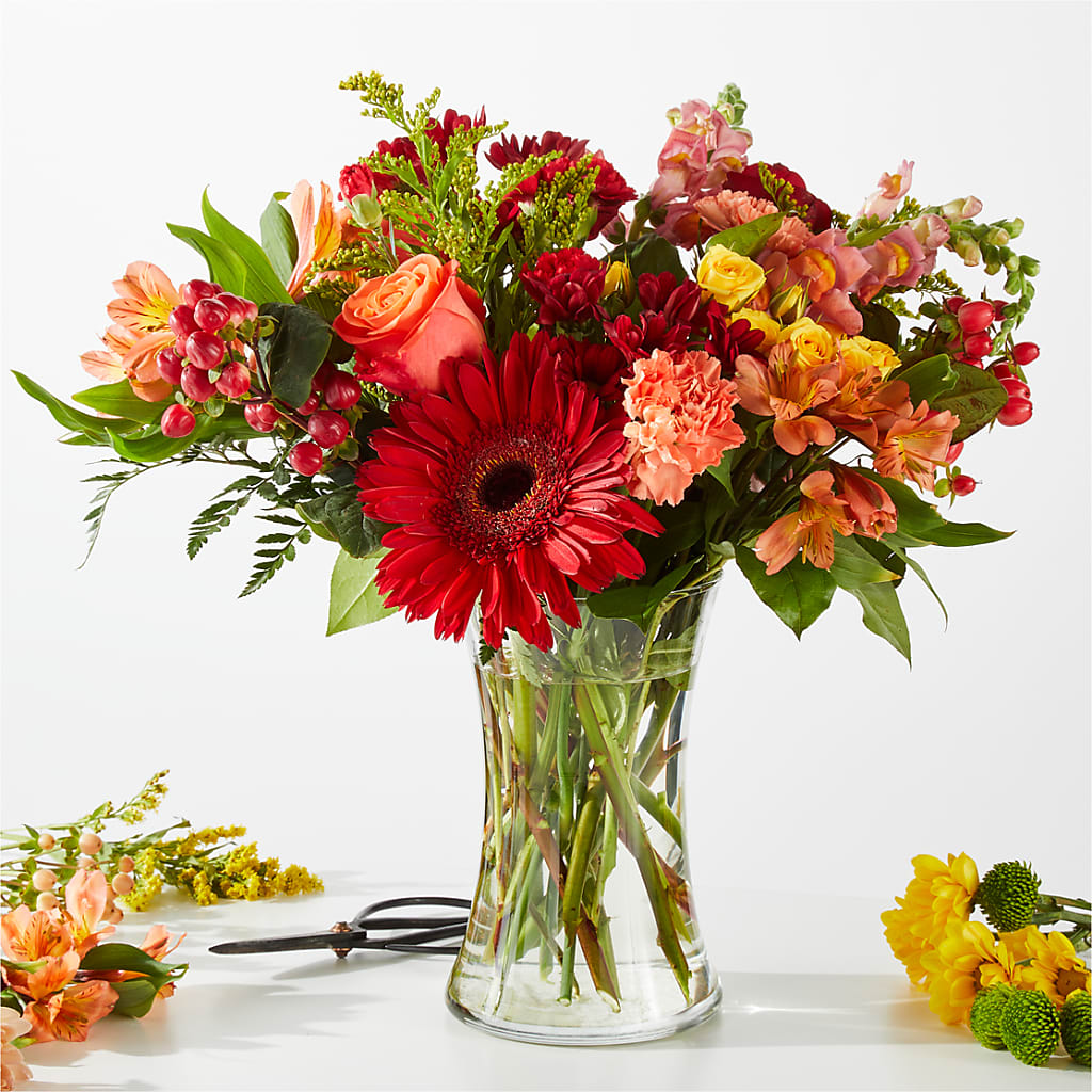 Fall Delight – A Florist Original – HEARTS & FLOWERS FLORIST, Pine Bush NY