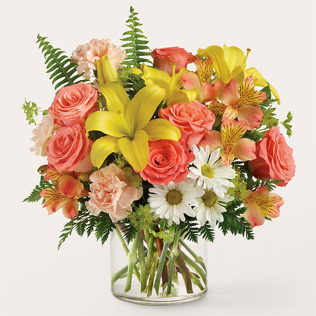 Sunset Strip Bouquet – HEARTS & FLOWERS FLORIST, Pine Bush NY