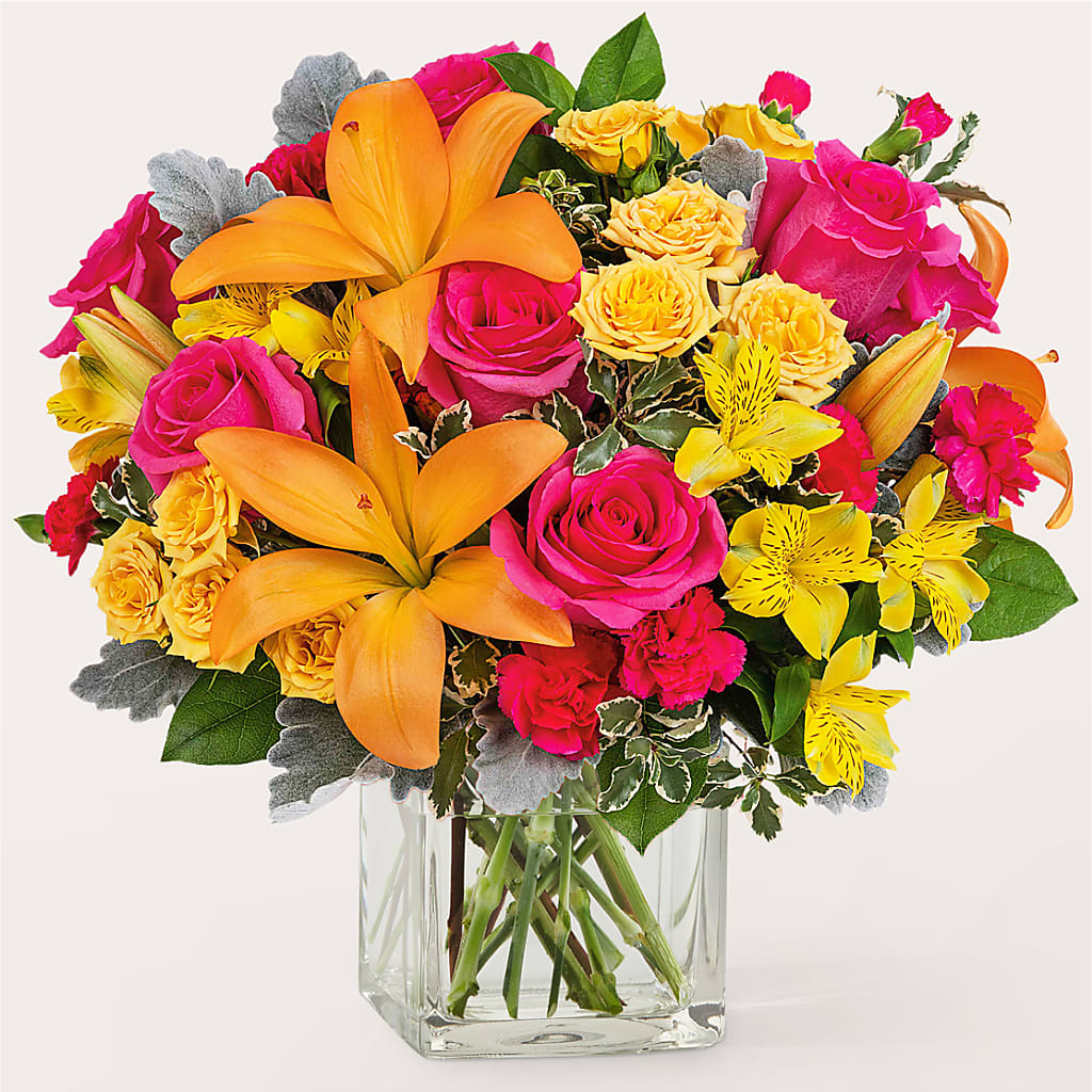 To the Tropics Bouquet – HEARTS & FLOWERS FLORIST, Pine Bush NY