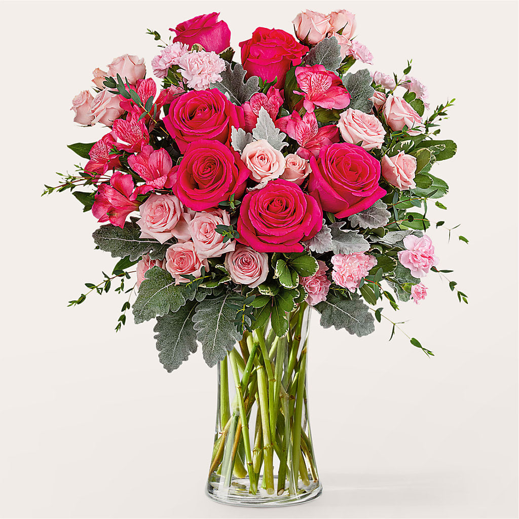 Tickled Pink Bouquet – HEARTS & FLOWERS FLORIST, Pine Bush NY