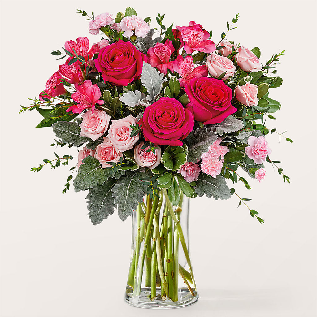 Tickled Pink Bouquet – HEARTS & FLOWERS FLORIST, Pine Bush NY
