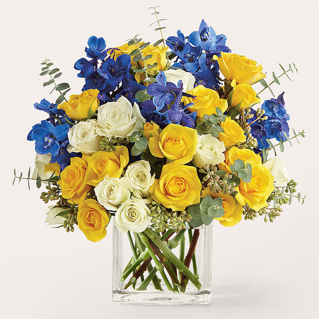 Sparkling Citrine Bouquet – HEARTS & FLOWERS FLORIST, Pine Bush NY