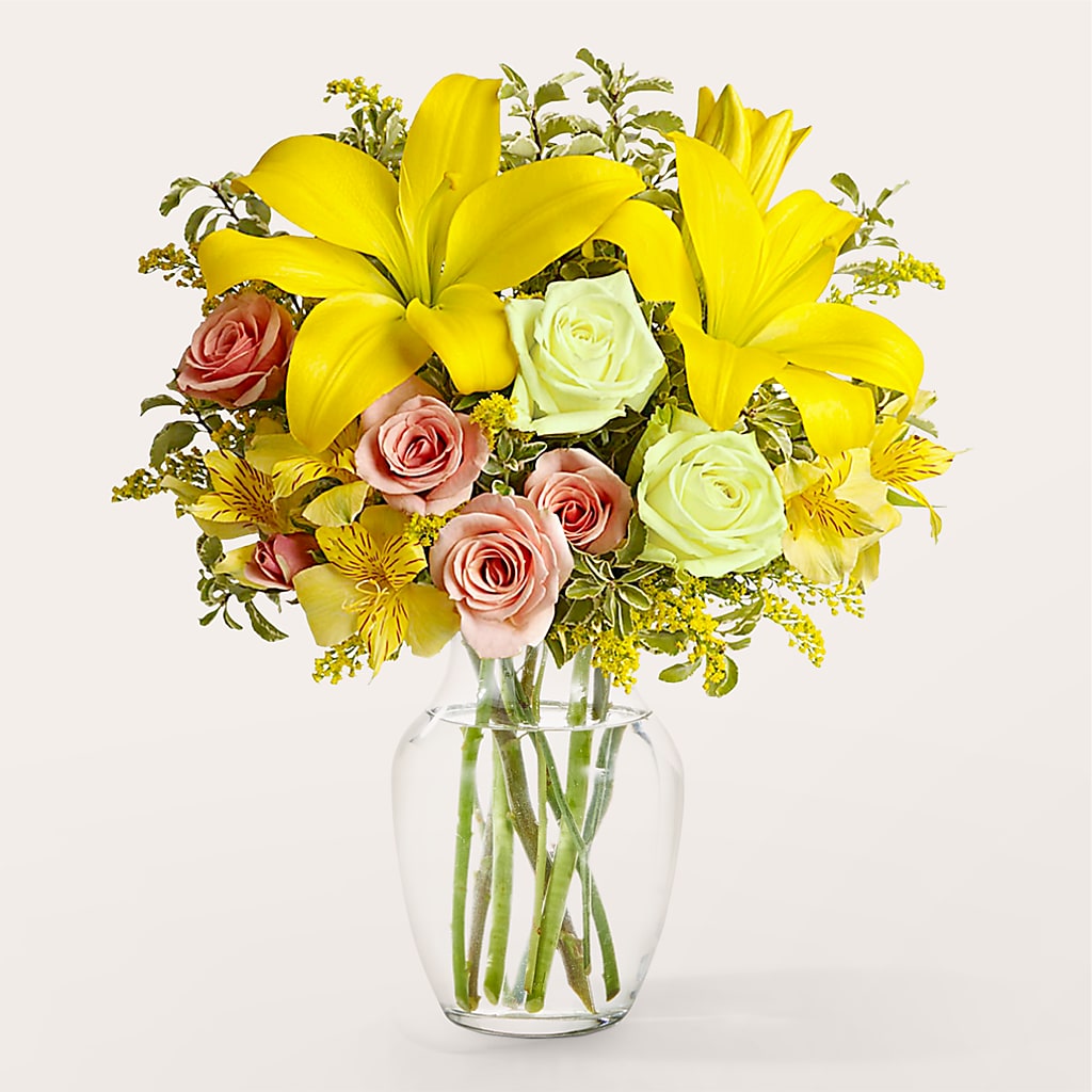 Sunburst Bouquet – HEARTS & FLOWERS FLORIST, Pine Bush NY