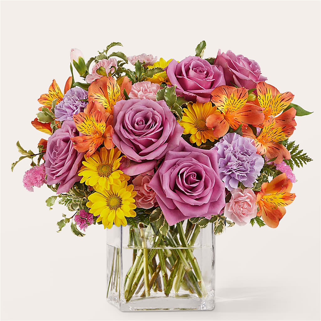 Shades of Happiness Bouquet – HEARTS & FLOWERS FLORIST, Pine Bush NY