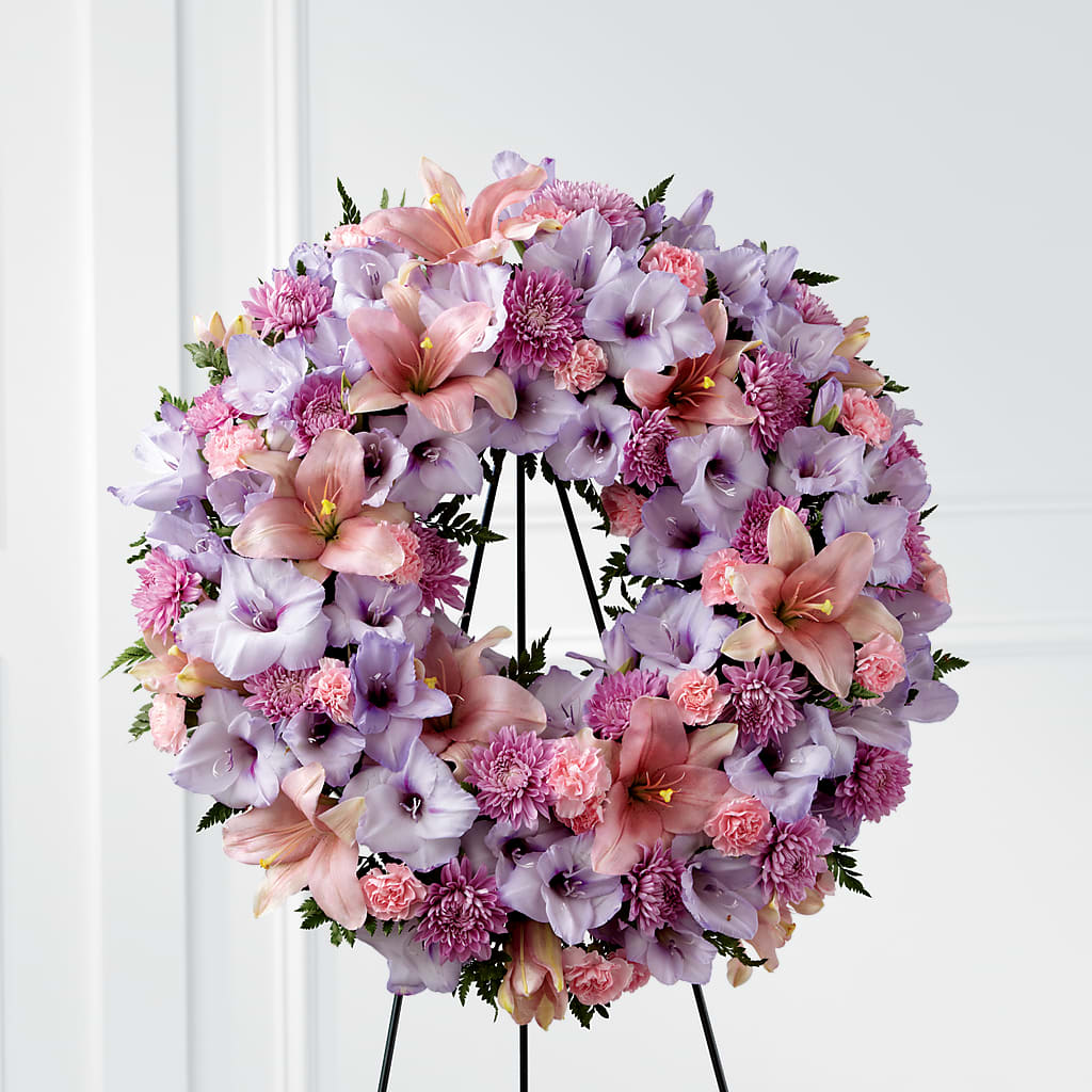 Beloved Friend Wreath – HEARTS & FLOWERS FLORIST, Pine Bush NY