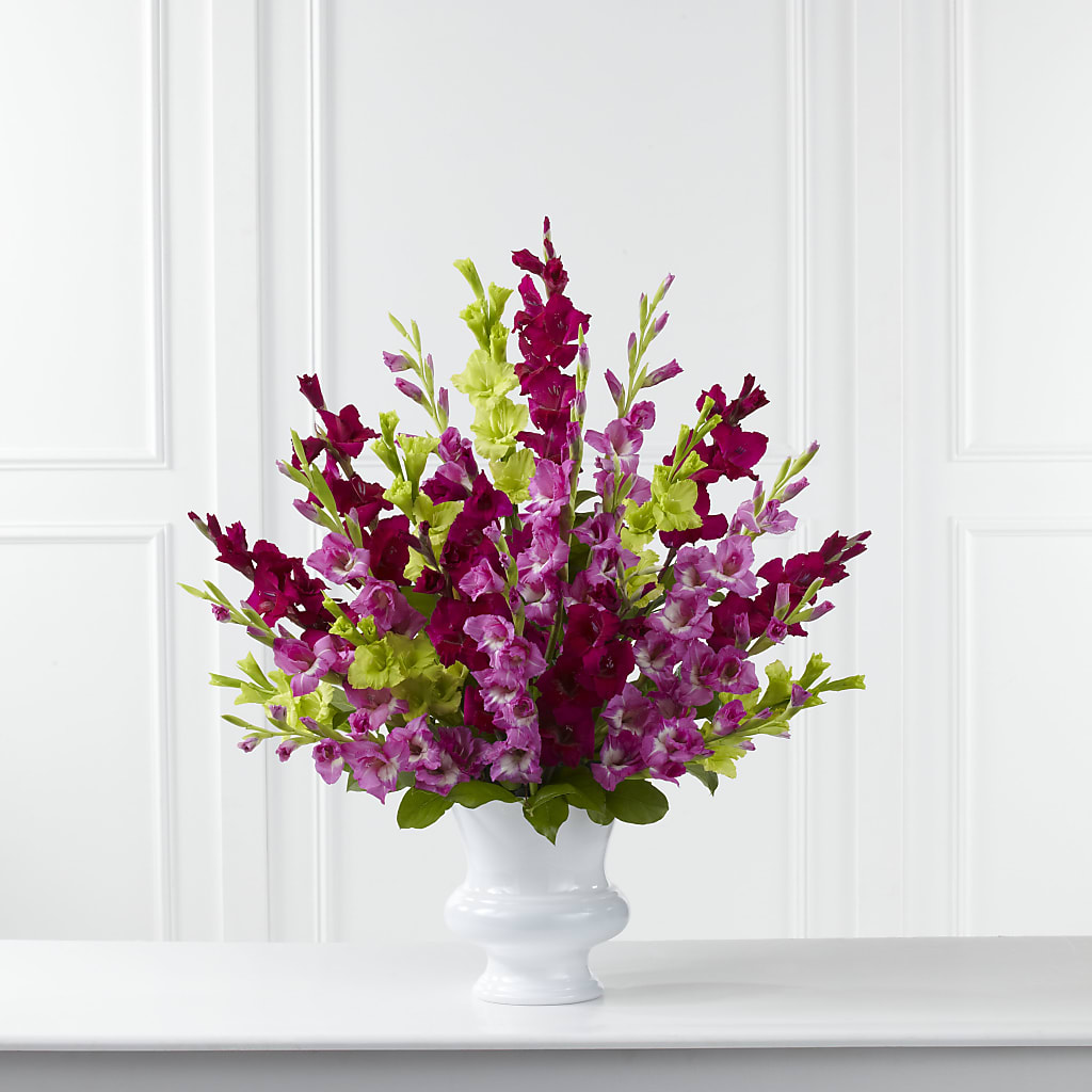 Solemn Offering Arrangement – HEARTS & FLOWERS FLORIST, Pine Bush NY