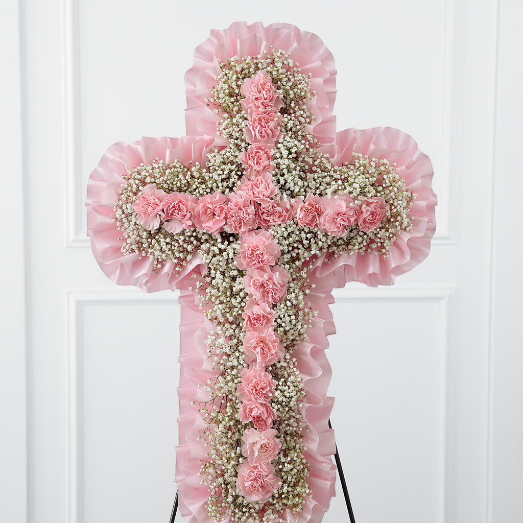 Angel's Cross Easel – HEARTS & FLOWERS FLORIST, Pine Bush NY