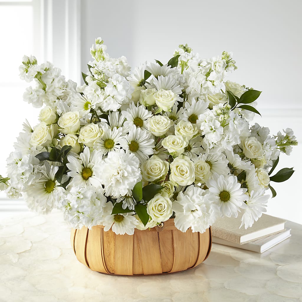 Graceful Garden Basket – HEARTS & FLOWERS FLORIST, Pine Bush NY