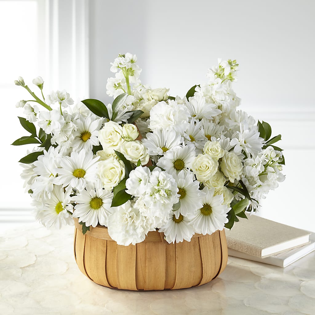 Graceful Garden Basket – HEARTS & FLOWERS FLORIST, Pine Bush NY