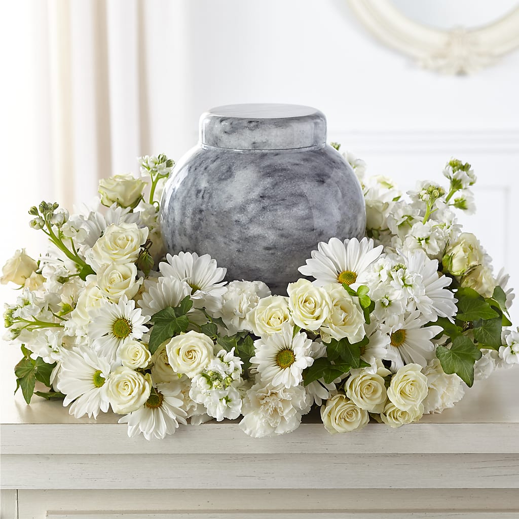 Timeless Tribute Cremation Adornment – HEARTS & FLOWERS FLORIST, Pine Bush NY