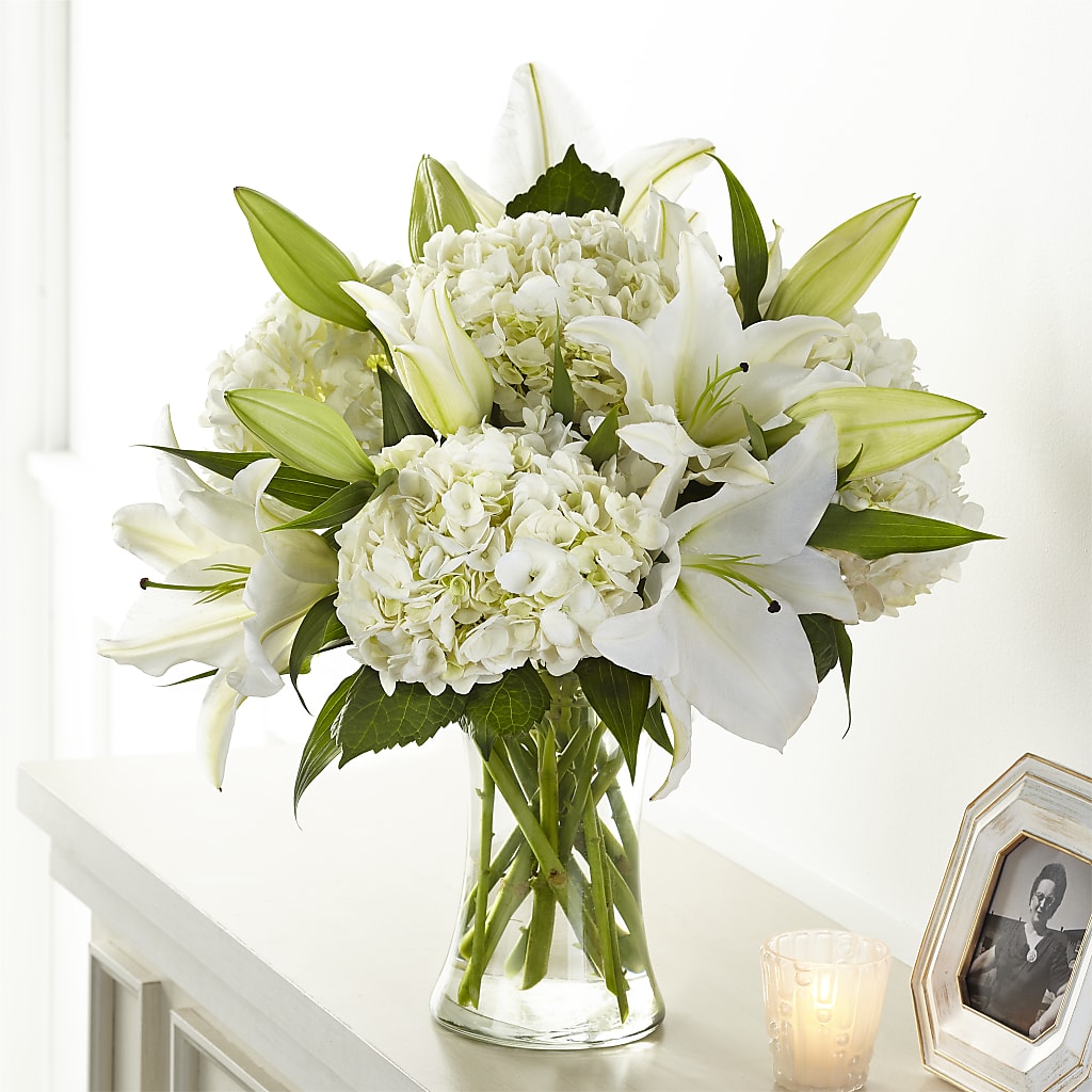 Compassionate Lily Bouquet – HEARTS & FLOWERS FLORIST, Pine Bush NY