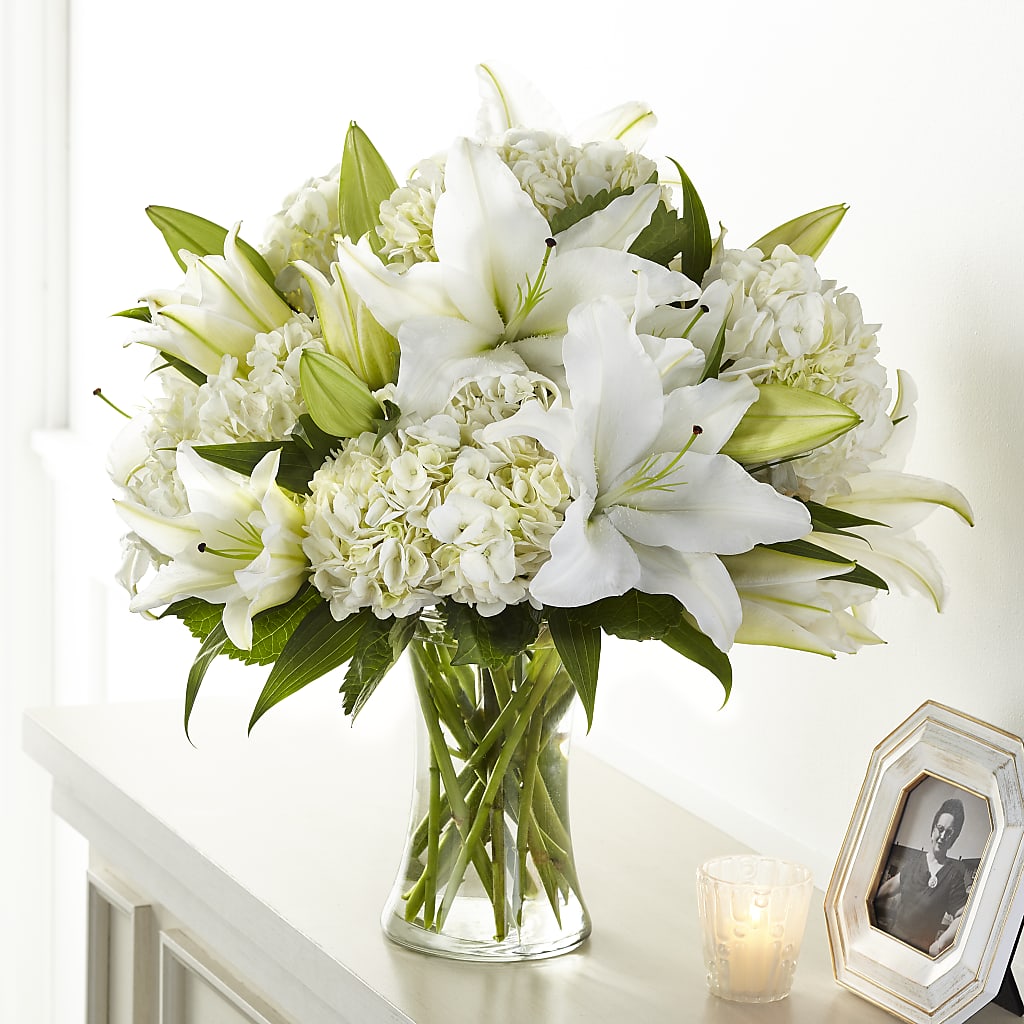 Compassionate Lily Bouquet – HEARTS & FLOWERS FLORIST, Pine Bush NY