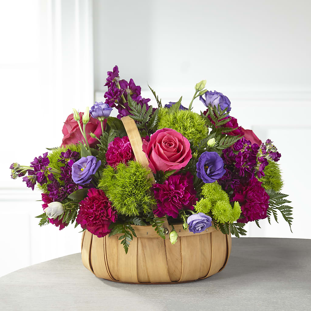 Serene Sanctuary Basket – HEARTS & FLOWERS FLORIST, Pine Bush NY