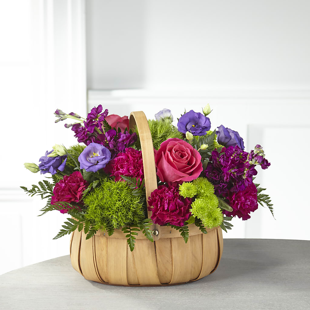 Serene Sanctuary Basket – HEARTS & FLOWERS FLORIST, Pine Bush NY