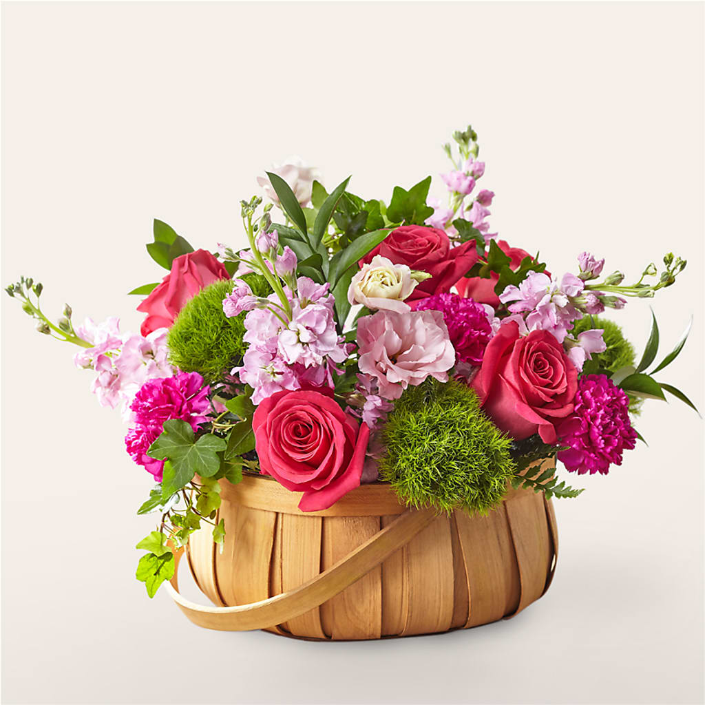 Radiance in Bloom Basket – HEARTS & FLOWERS FLORIST, Pine Bush NY