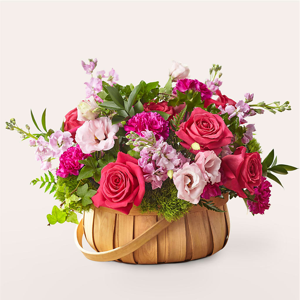 Radiance in Bloom Basket – HEARTS & FLOWERS FLORIST, Pine Bush NY