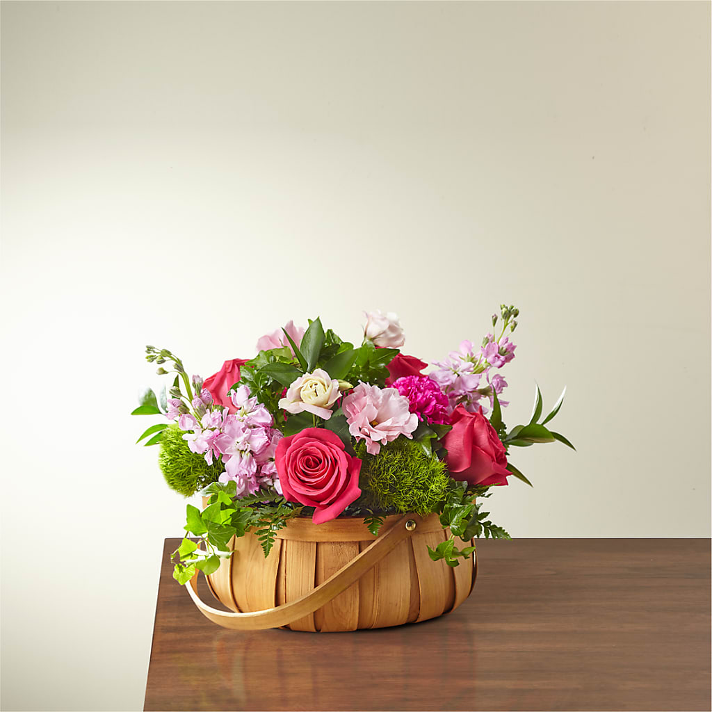 Radiance in Bloom Basket – HEARTS & FLOWERS FLORIST, Pine Bush NY