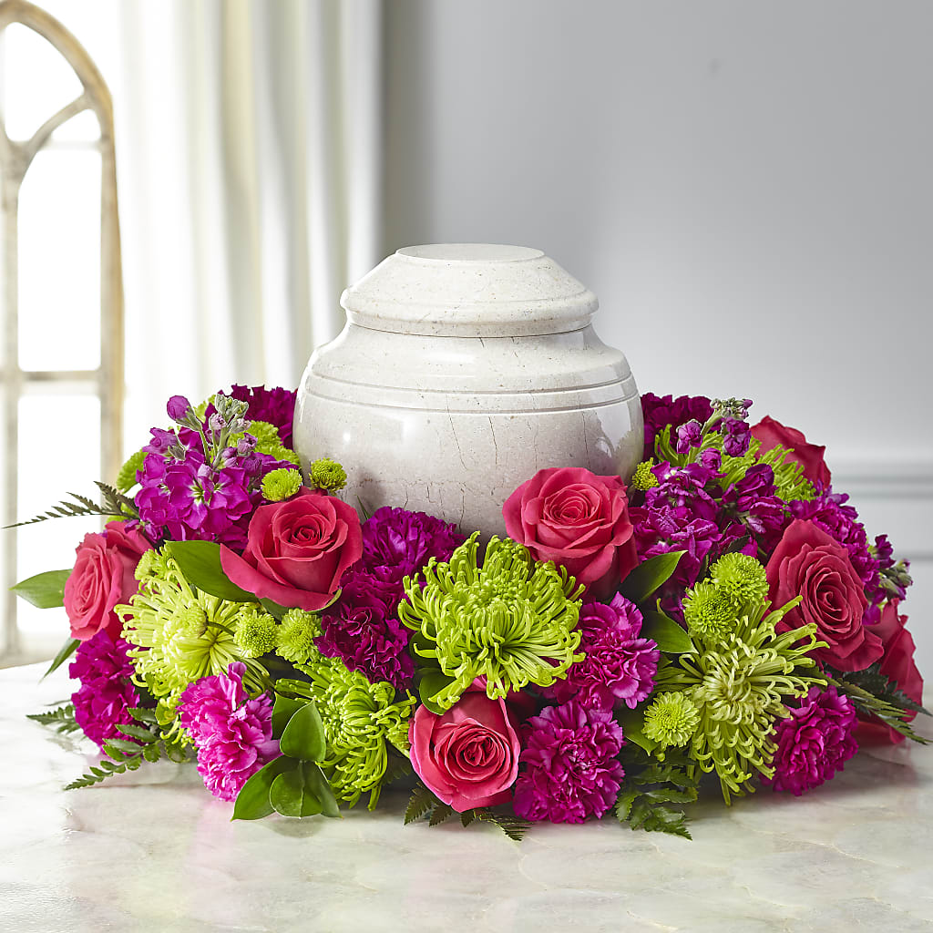 Hopeful Blessings Cremation Adornment – HEARTS & FLOWERS FLORIST, Pine Bush NY