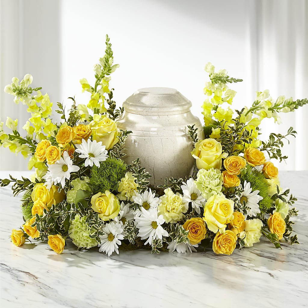 Graceful Love Cremation Adornment – HEARTS & FLOWERS FLORIST, Pine Bush NY