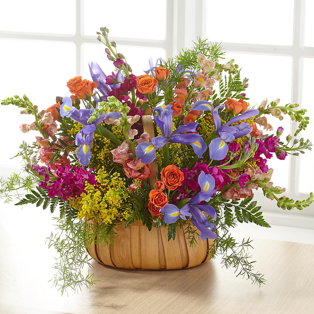 Garden of Life Basket – HEARTS & FLOWERS FLORIST, Pine Bush NY