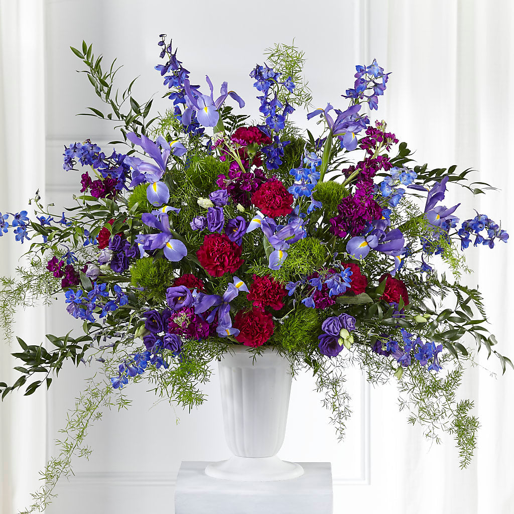 Memorial of Life Arrangement – HEARTS & FLOWERS FLORIST, Pine Bush NY