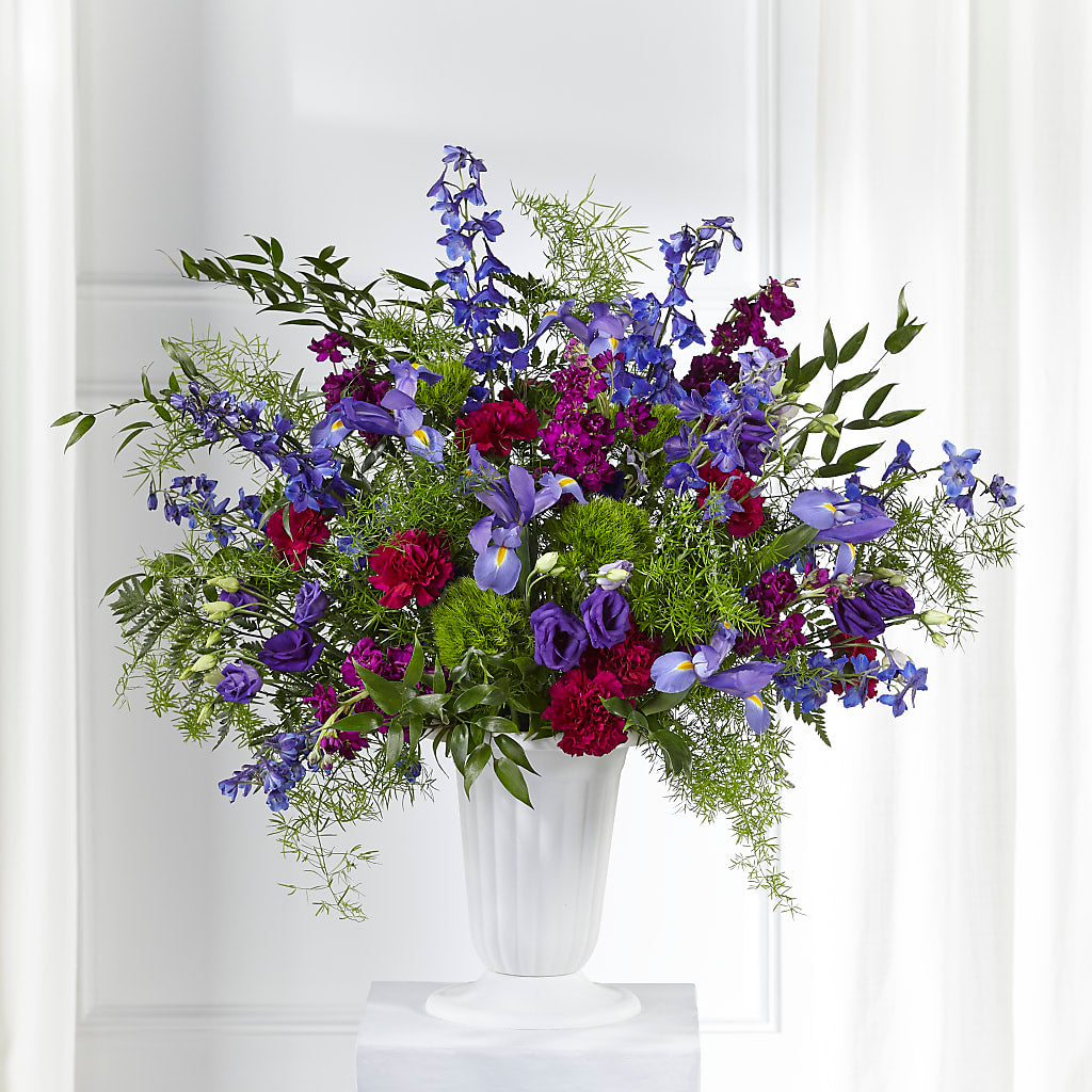 Memorial of Life Arrangement – HEARTS & FLOWERS FLORIST, Pine Bush NY