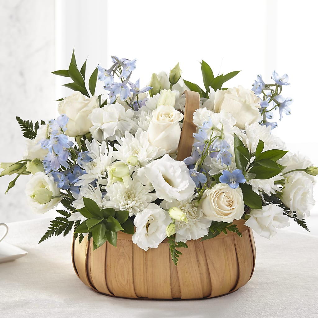 Sincerely Heartfelt Basket – HEARTS & FLOWERS FLORIST, Pine Bush NY