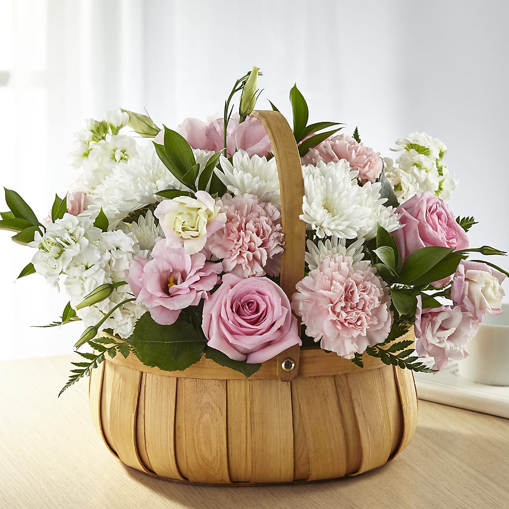 Always Graceful Basket – HEARTS & FLOWERS FLORIST, Pine Bush NY