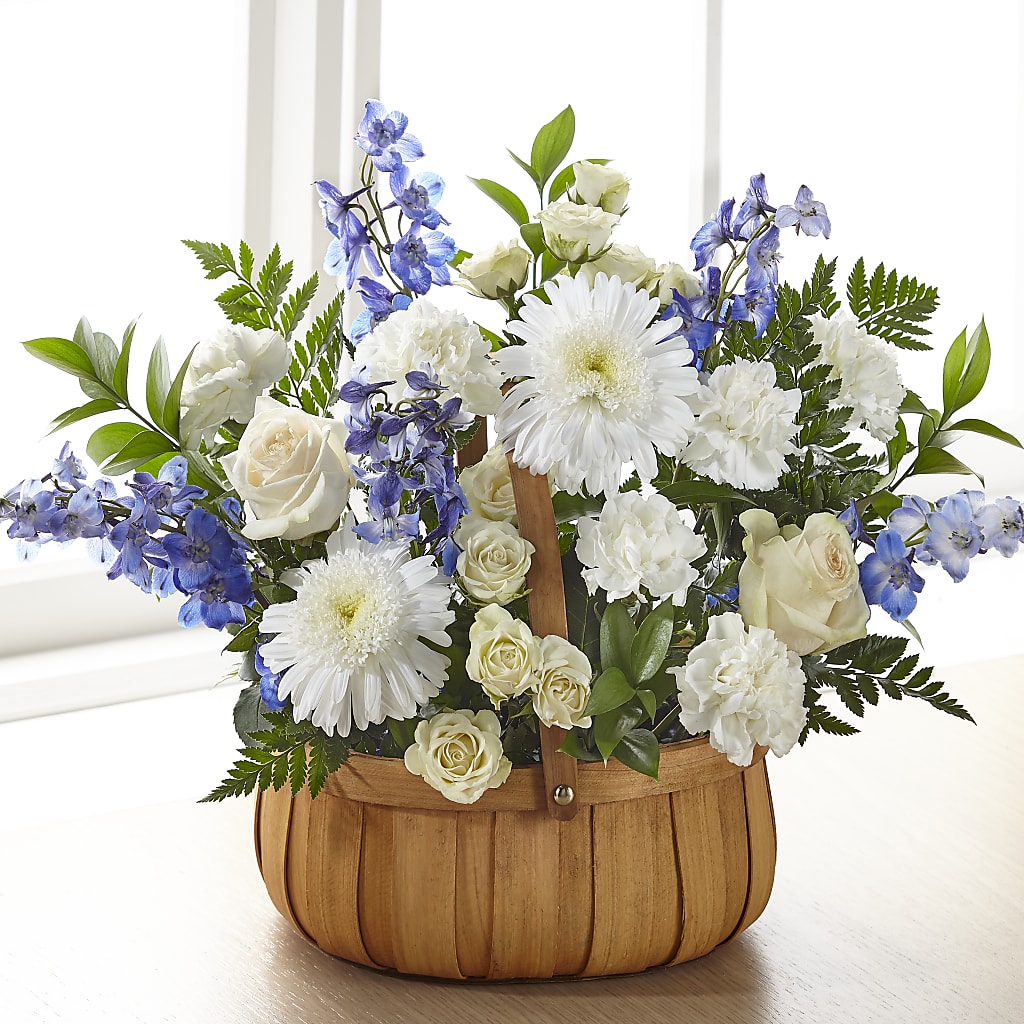 Harmony & Grace Basket – HEARTS & FLOWERS FLORIST, Pine Bush NY