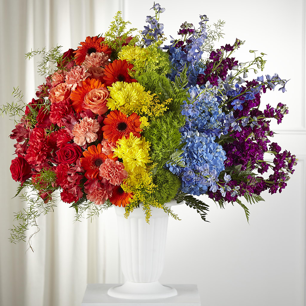 Pride & Unity Arrangement – HEARTS & FLOWERS FLORIST, Pine Bush NY
