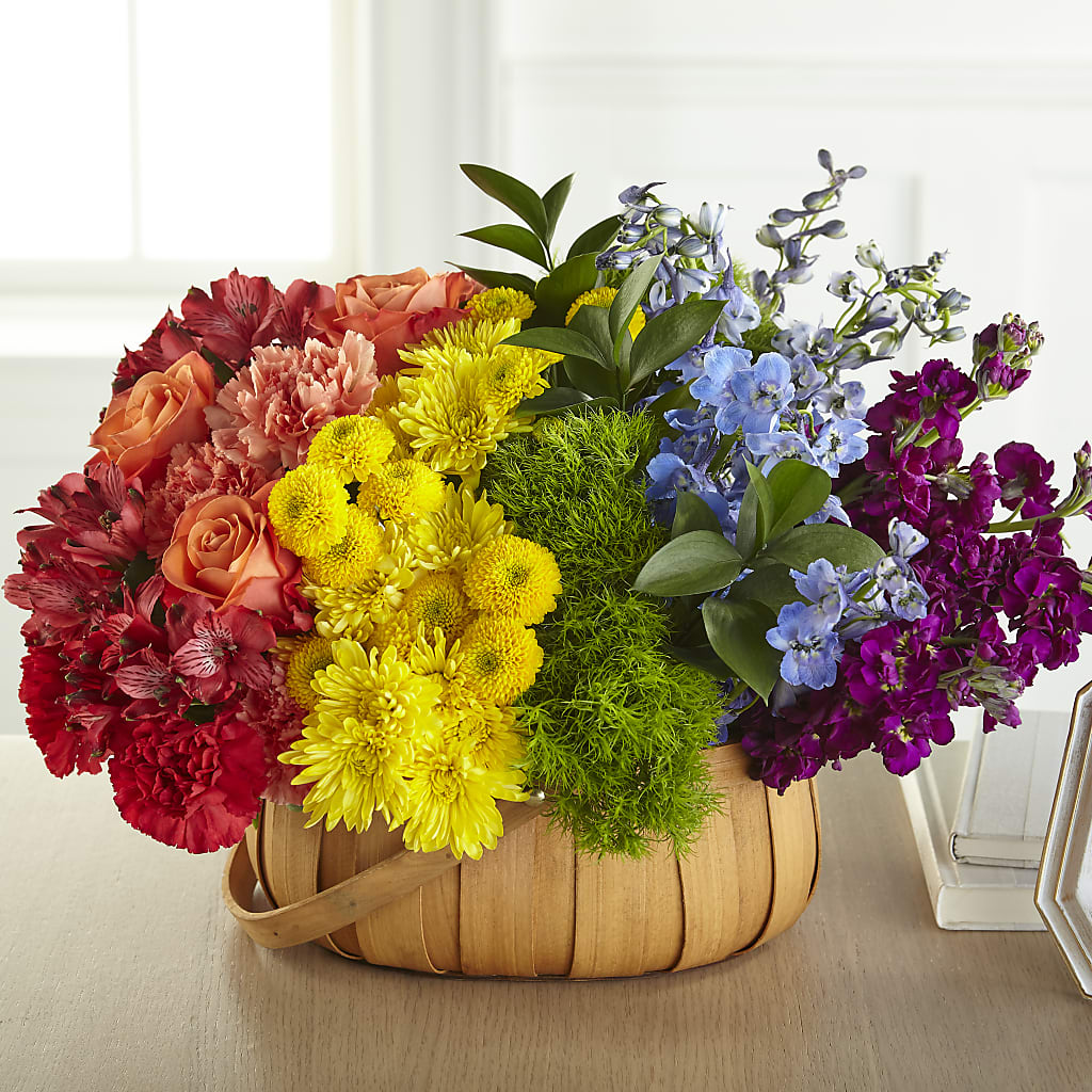 Prideful Basket – HEARTS & FLOWERS FLORIST, Pine Bush NY