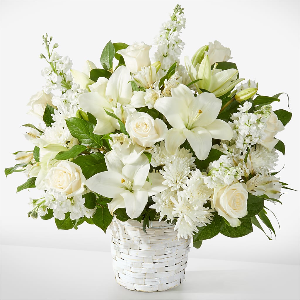 Peaceful Reflections Arrangement – HEARTS & FLOWERS FLORIST, Pine Bush NY