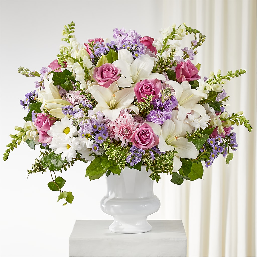 Remarkable Life Urn Arrangement – HEARTS & FLOWERS FLORIST, Pine Bush NY