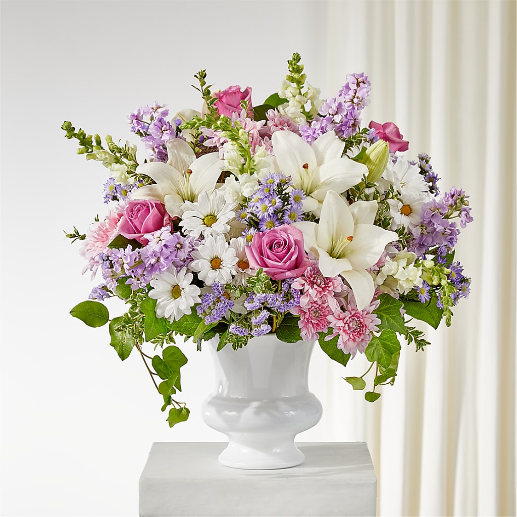 Remarkable Life Urn Arrangement – HEARTS & FLOWERS FLORIST, Pine Bush NY