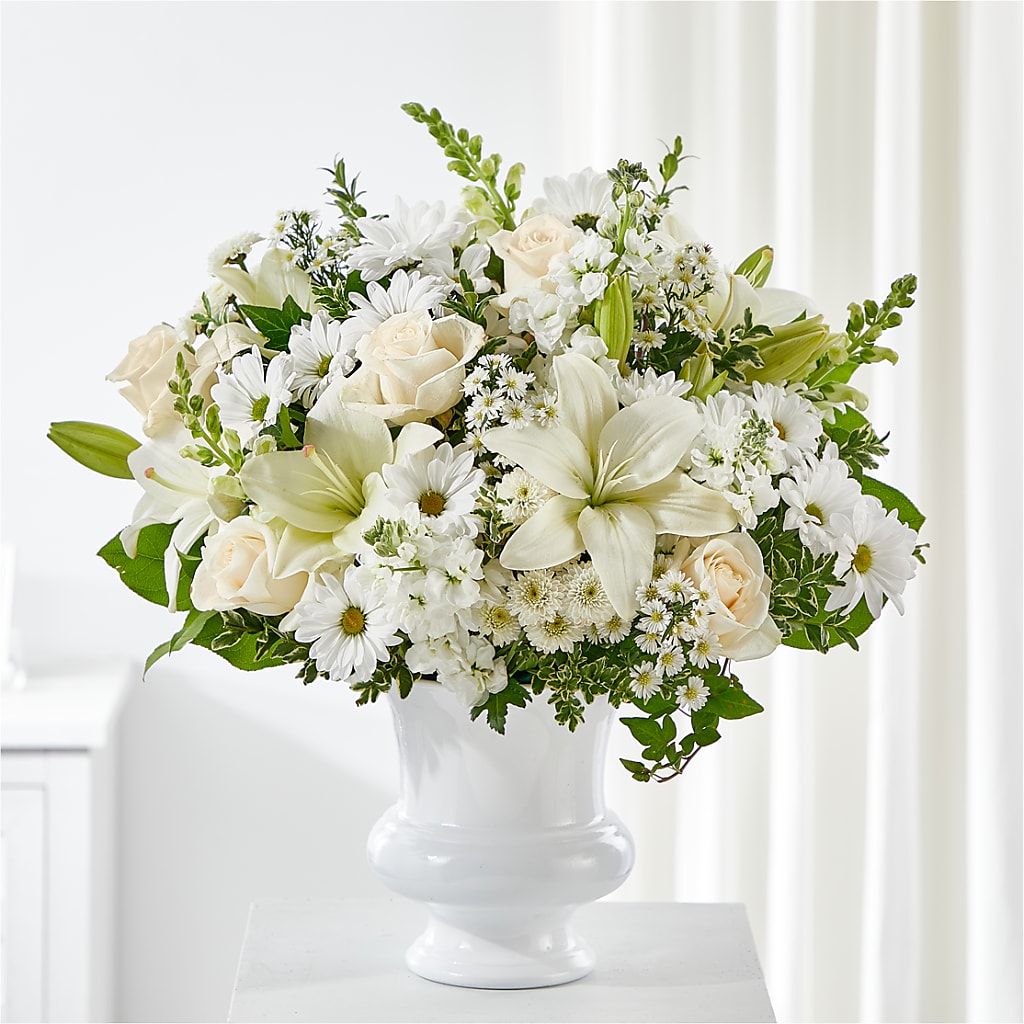Uplifting Urn Arrangement – HEARTS & FLOWERS FLORIST, Pine Bush NY