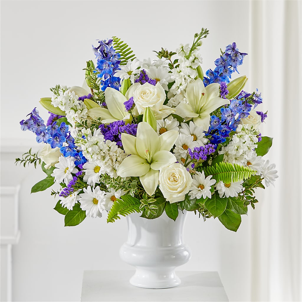 Expressions of Hope Urn Arrangement – HEARTS & FLOWERS FLORIST, Pine Bush NY