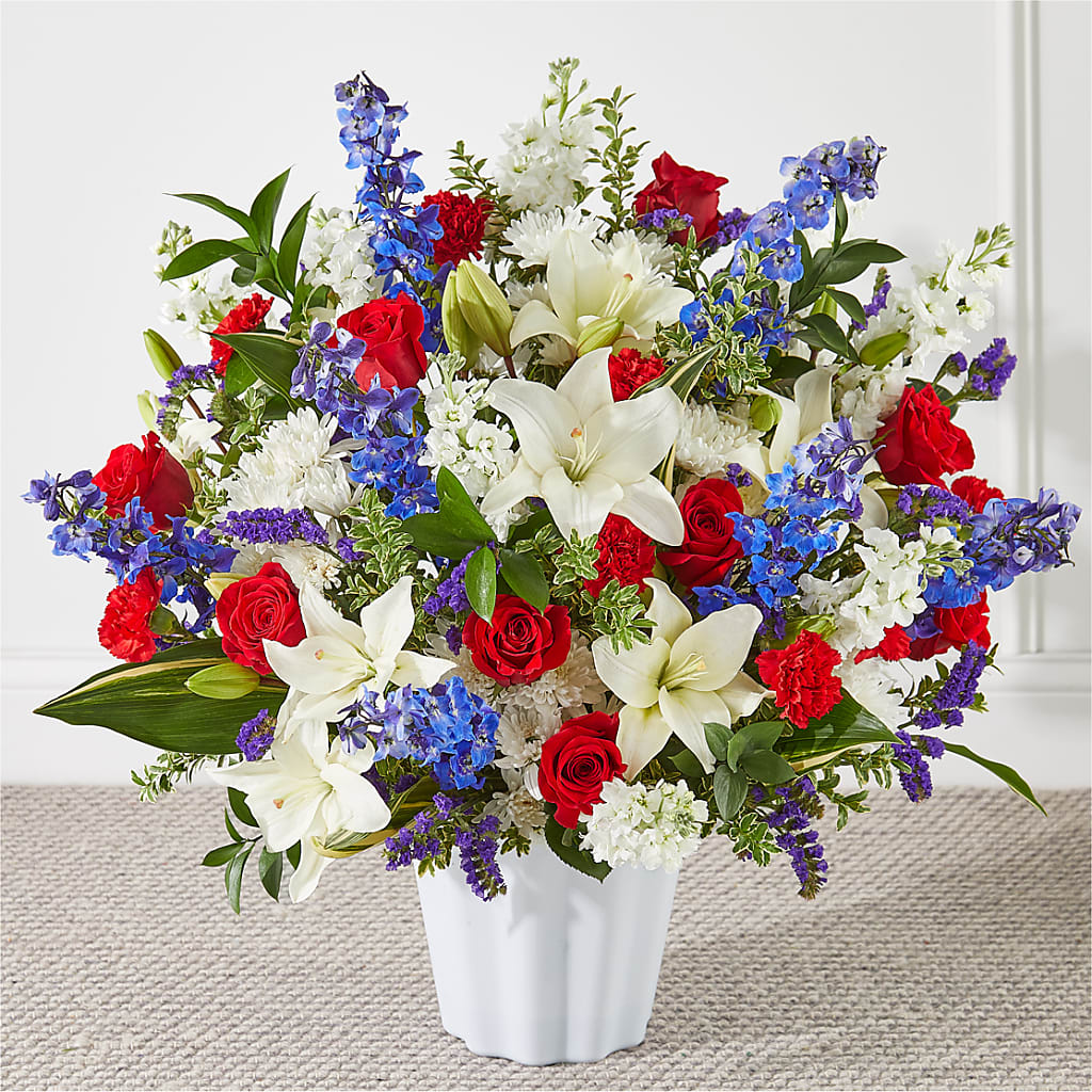 Consoled Floor Basket – HEARTS & FLOWERS FLORIST, Pine Bush NY