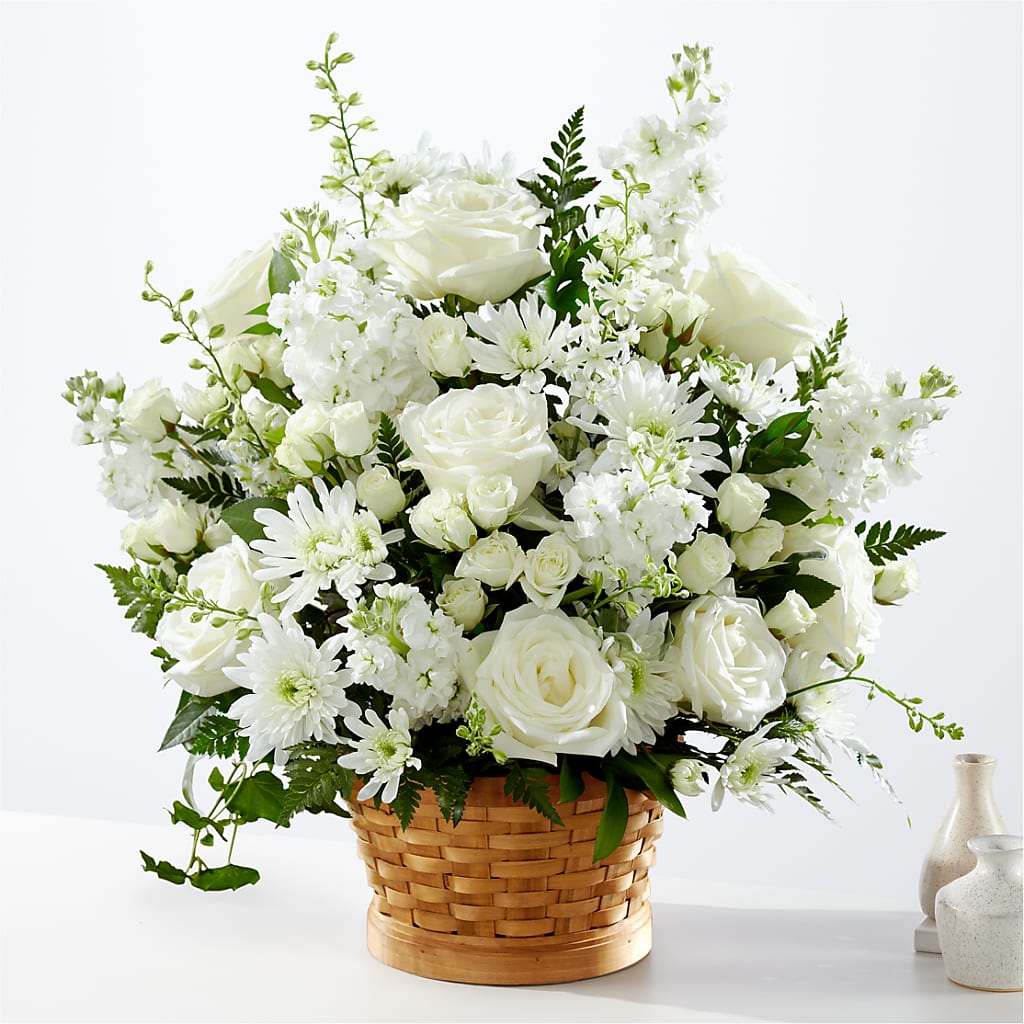 Heartfelt Condolences Arrangement – HEARTS & FLOWERS FLORIST, Pine Bush NY