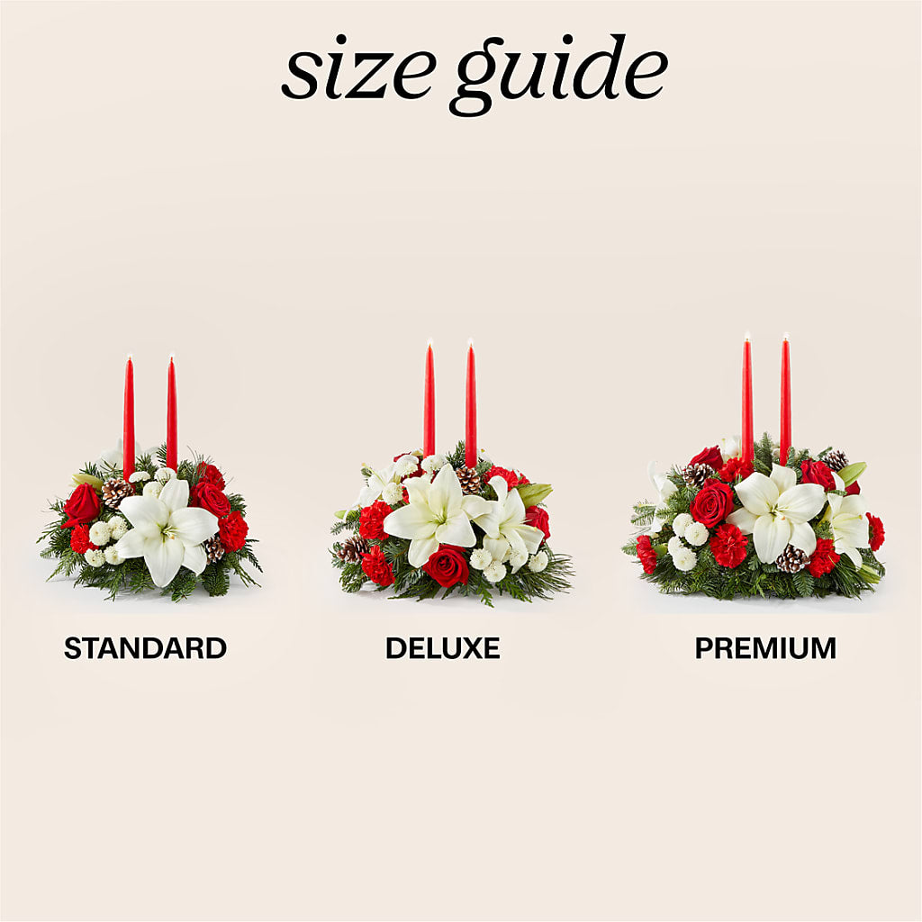 Seasonal Festivities Centerpiece – HEARTS & FLOWERS FLORIST, Pine Bush NY
