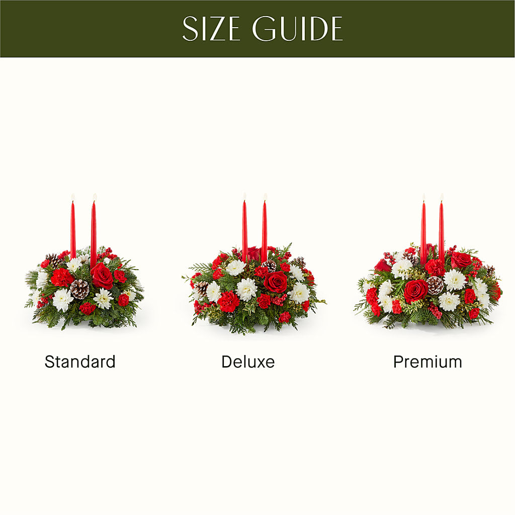 Holiday Soiree Centerpiece – HEARTS & FLOWERS FLORIST, Pine Bush NY