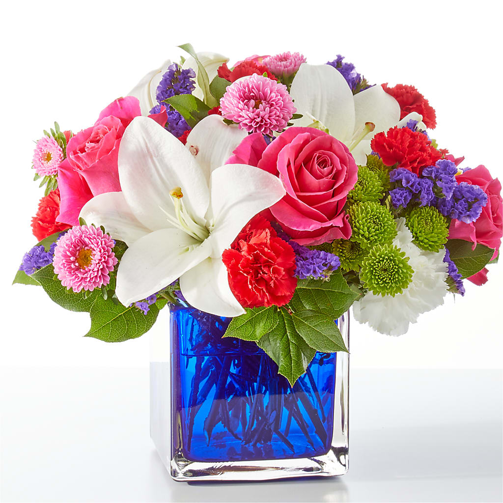 Quality Time Bouquet – HEARTS & FLOWERS FLORIST, Pine Bush NY