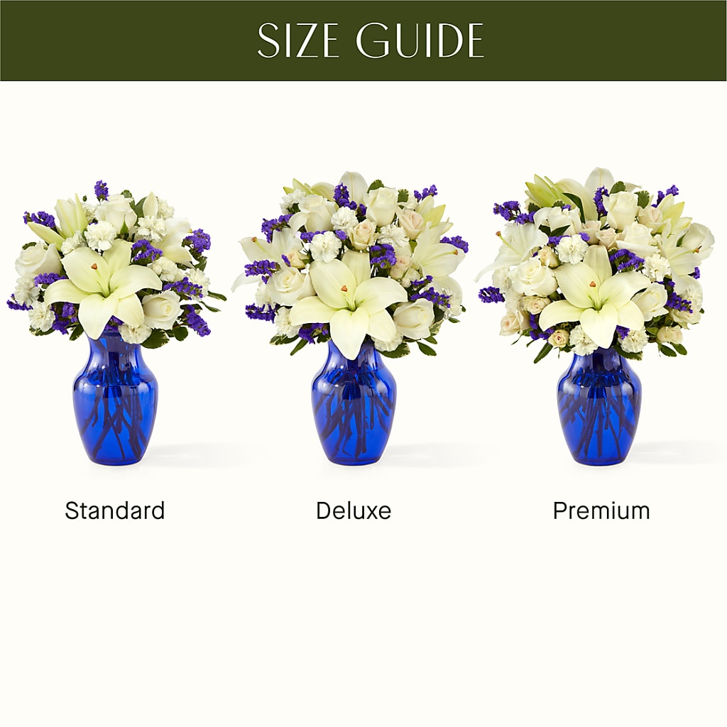 Sapphire Rush Bouquet – HEARTS & FLOWERS FLORIST, Pine Bush NY