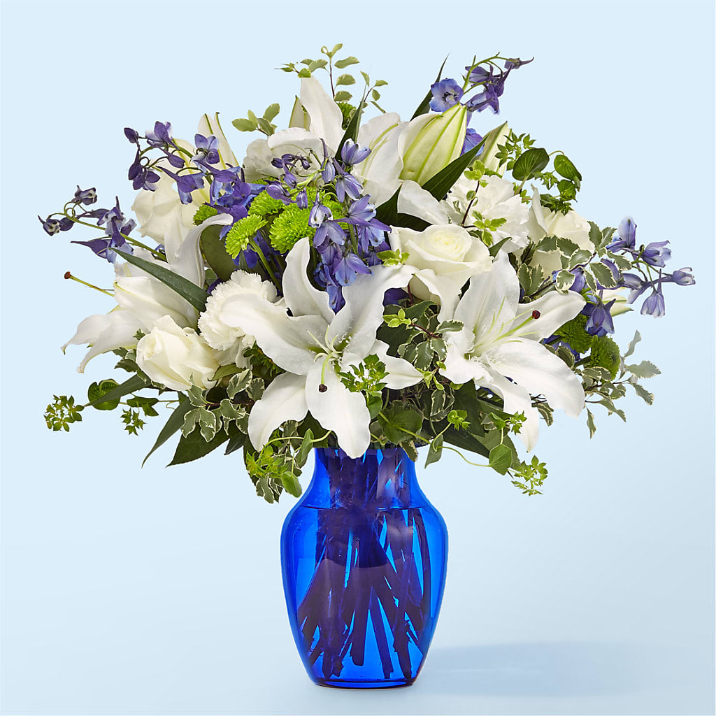 Santorini Bouquet – HEARTS & FLOWERS FLORIST, Pine Bush NY