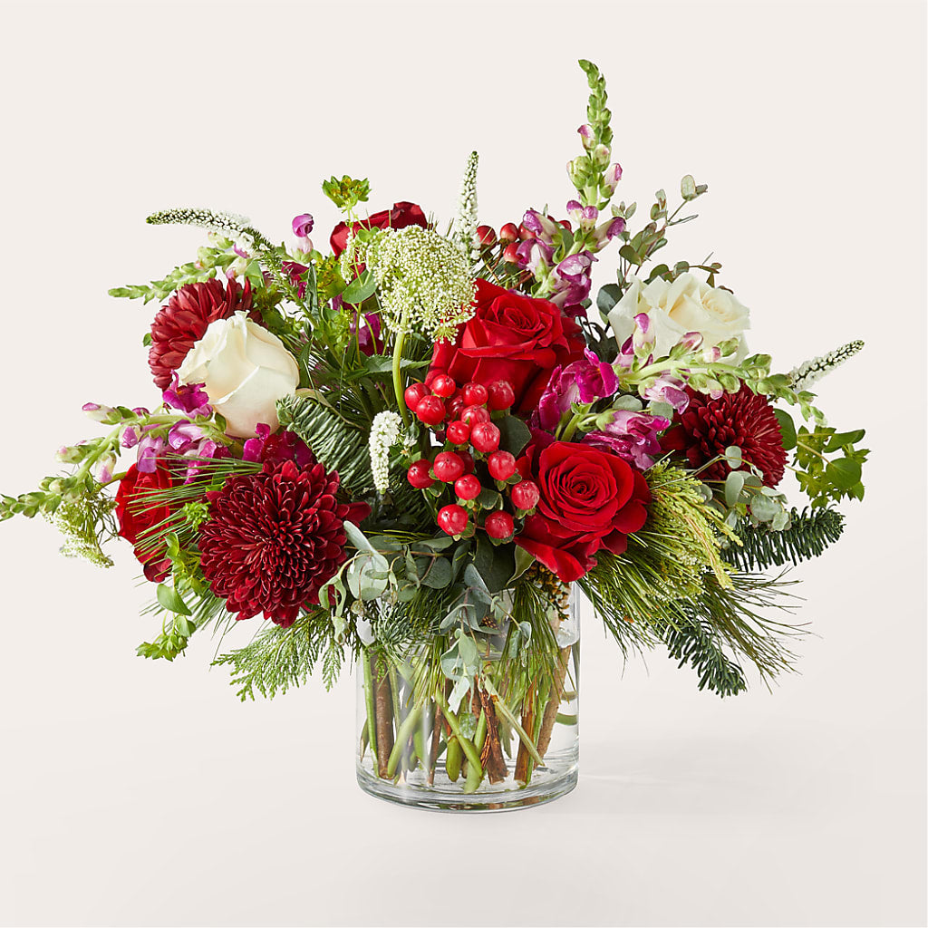 Cranberry Fizz Bouquet – HEARTS & FLOWERS FLORIST, Pine Bush NY